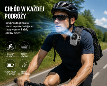 Famy ArcticFlow™ | Przenośny Wentylator Chłodzący 4w1
